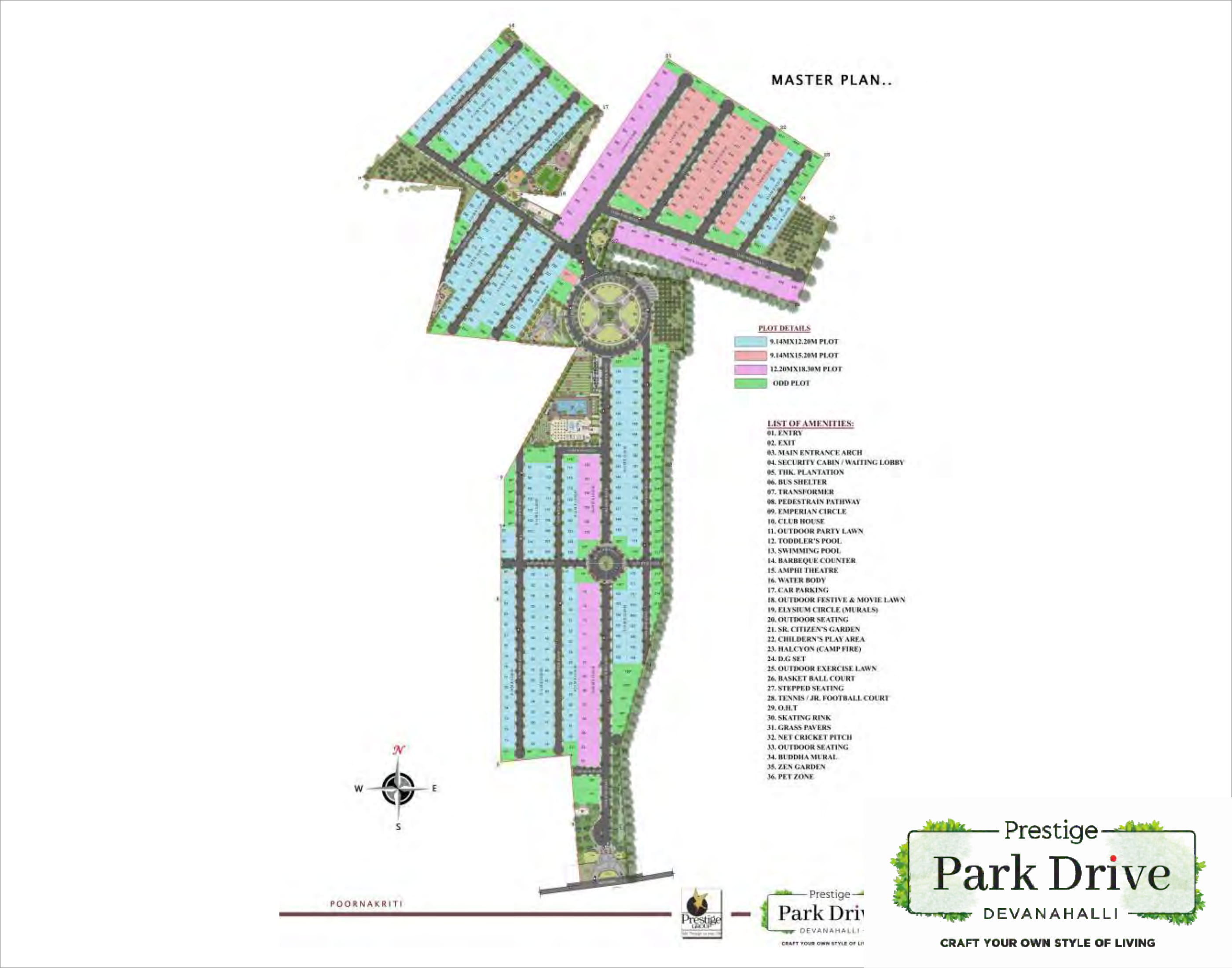 Prestige Park Drive Master Plan